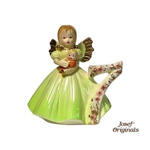 Josef Originals - "The Seventh Year" Birthday Angel Figurine - (Vintage)